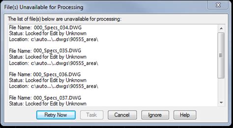 autocad electrical files unavailable for processing dialog box|Solved: Open File Dialog Box not working. .